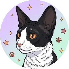 コーニッシュレックスのイラスト