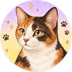 三毛のイラスト