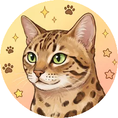オシキャットのイラスト
