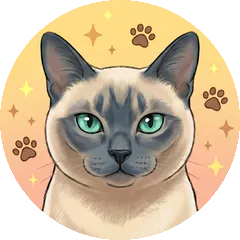 トンキニーズのイラスト